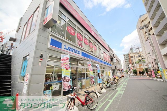 コンビニ　ローソン与野駅西口店（コンビニ）まで460m