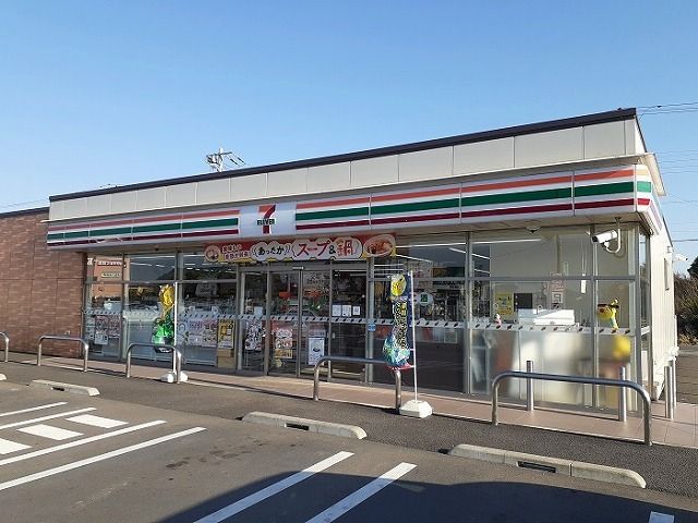 コンビニ　セブンイレブン 旭市役所入口店（コンビニ）まで450m
