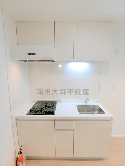 キッチン　2口ガスシステムキッチン
