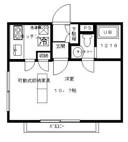 FLAT Kの間取り写真