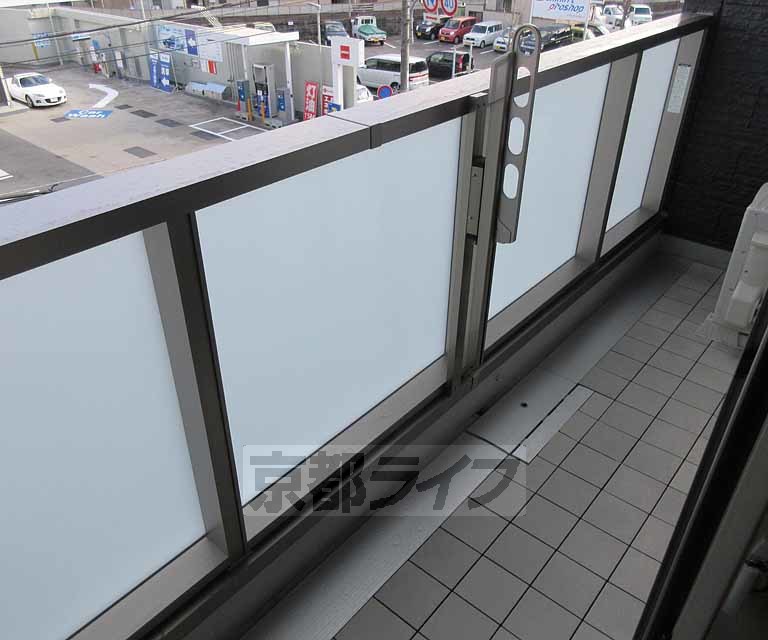 バルコニー　日当たり良好のベランダです