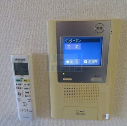 セキュリティ　☆モニター付きインターホン☆
