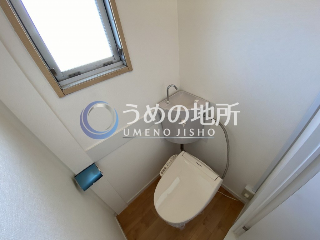 ＪＲ久大本線 南久留米駅 徒歩25分 2階建 築49年のトイレ写真