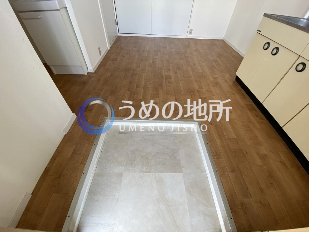 ＪＲ久大本線 南久留米駅 徒歩25分 2階建 築49年の玄関写真