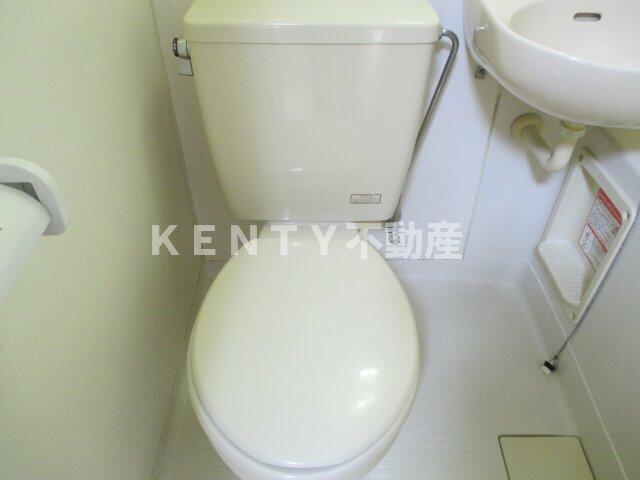 トイレ　ゆったりとした空間のトイレです
