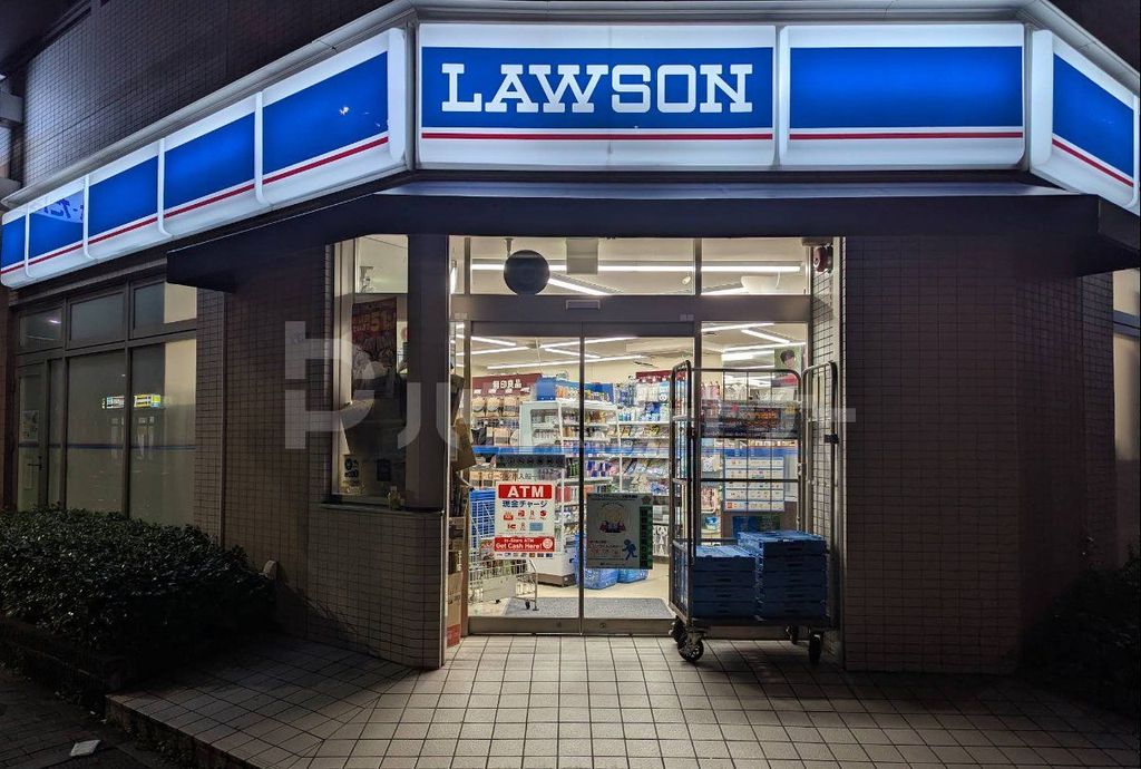 コンビニ　ローソン入船一丁目店（コンビニ）まで10m