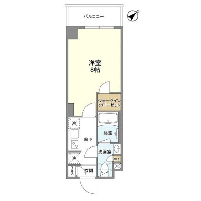 バウスフラッツ品川大井町の間取り写真