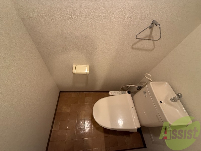 トイレ　トイレの写真です。シンプルで使いやすそうですね。
