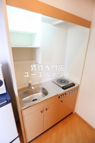 地下鉄御堂筋線 江坂駅 徒歩7分 13階建 築23年のキッチン写真