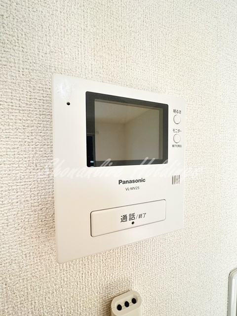セキュリティ　モニタ付インターホンで安心♪