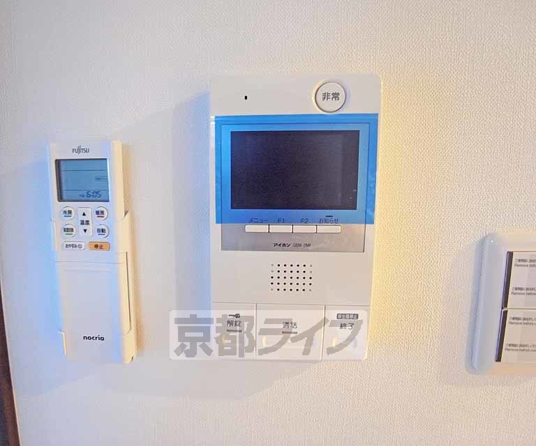 セキュリティ　テレビ付モニターフォンです。