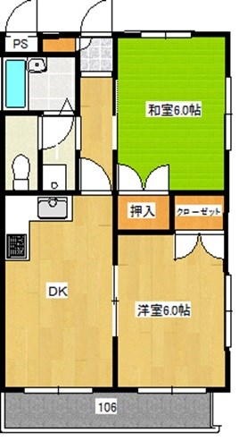エスポワール蕨の間取り写真