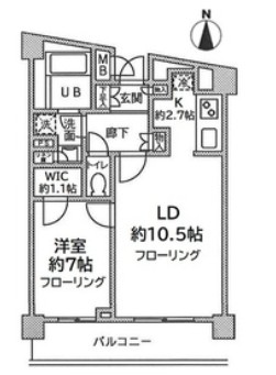 ファインステージ新横浜の間取り写真
