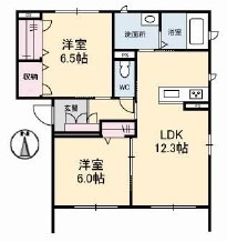 ＪＲ山陽本線 倉敷駅 徒歩19分 3階建 築10年の間取り写真