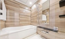 バス・シャワールーム　※別部屋の参考写真です。