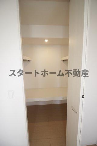 収納　十分な収納スペースがあります