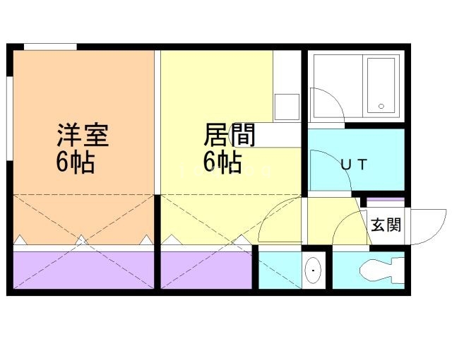 リージャストマンション山の手の間取り