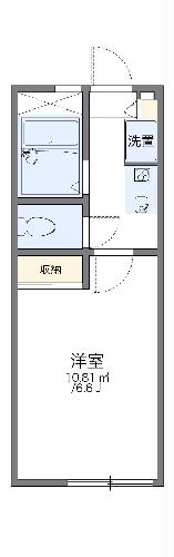 レオパレスＲａｆｆｉｎｅｅの間取り