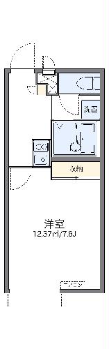 レオパレス烏森の間取り