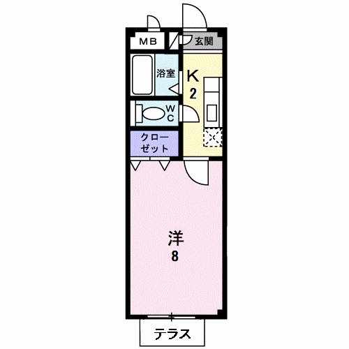 【アウローラハイツの間取り】