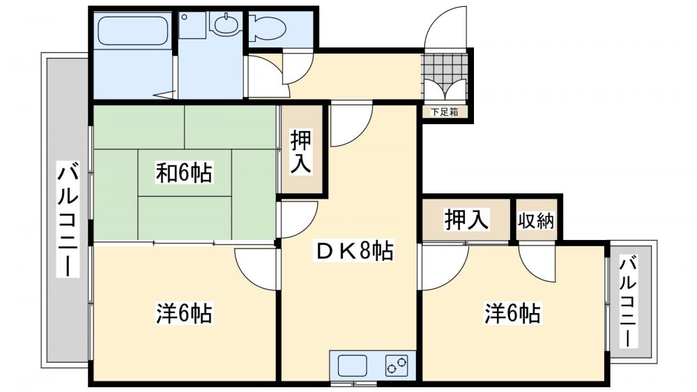 ティアラの間取り