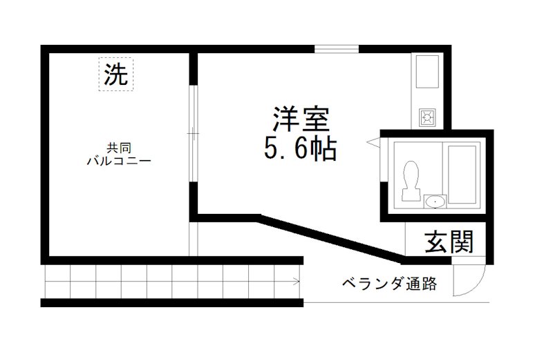 パイングローブ高辻の間取り