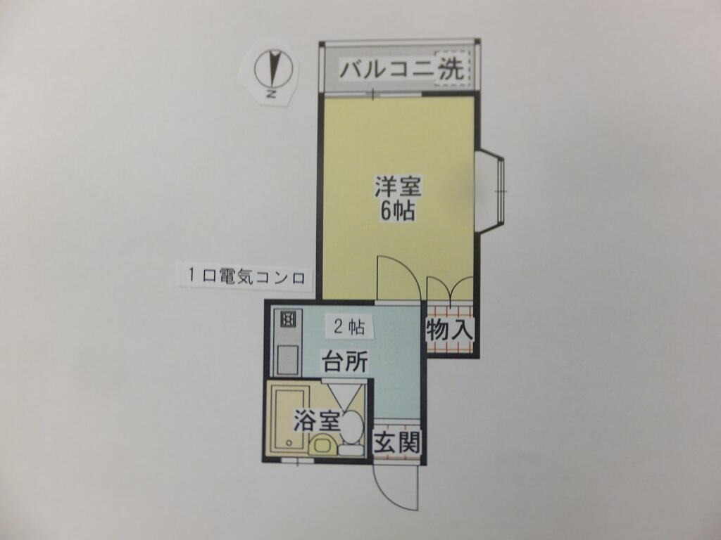 武里ビレッジの間取り