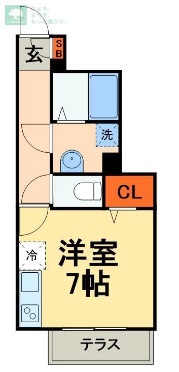 ブライト津田沼の間取り