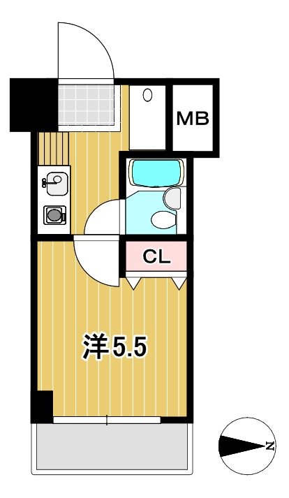 コンフォルト日立の間取り