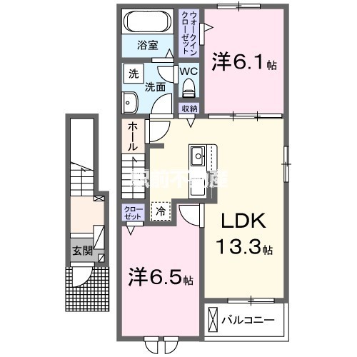 ロータス田主丸２の間取り