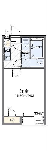 レオネクストオリーブハウスの間取り