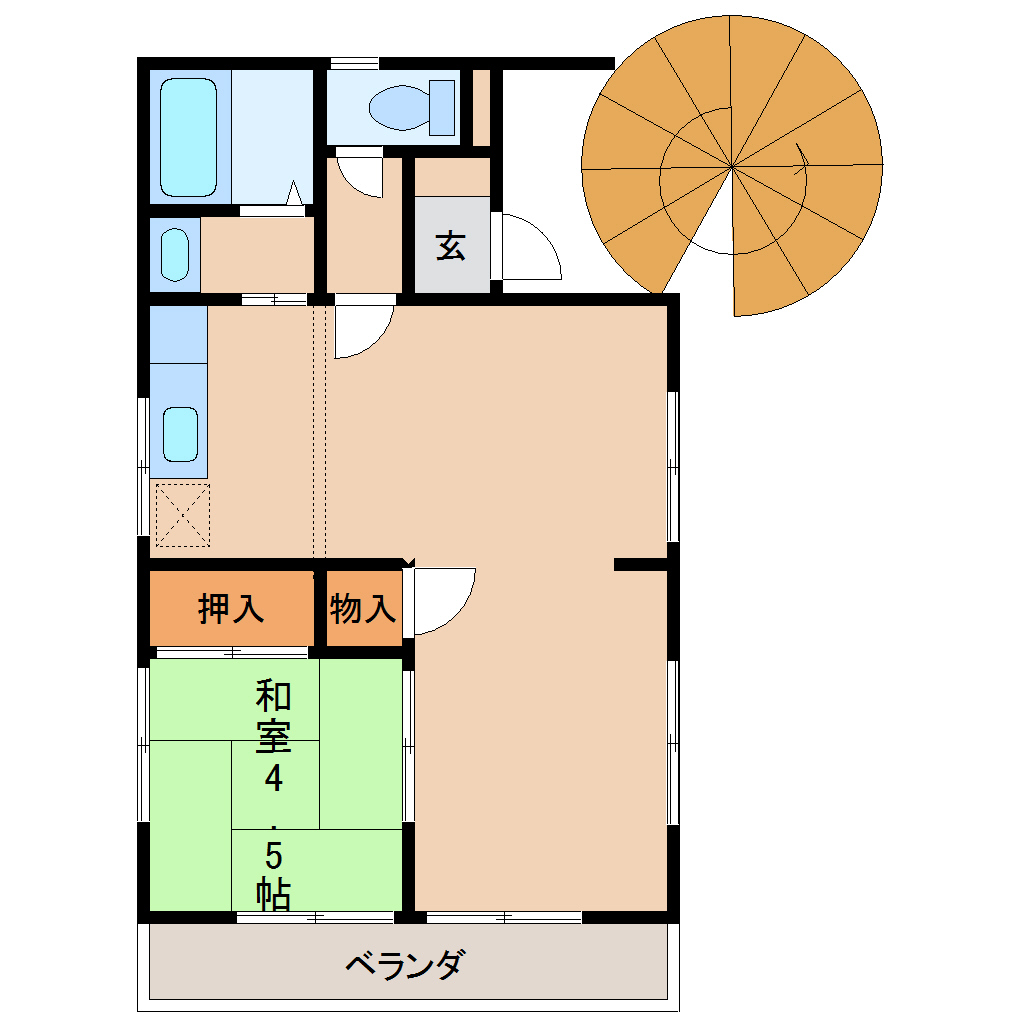 パルテール牧の間取り