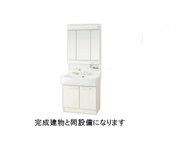 【サクラ アパートメントの洗面設備】