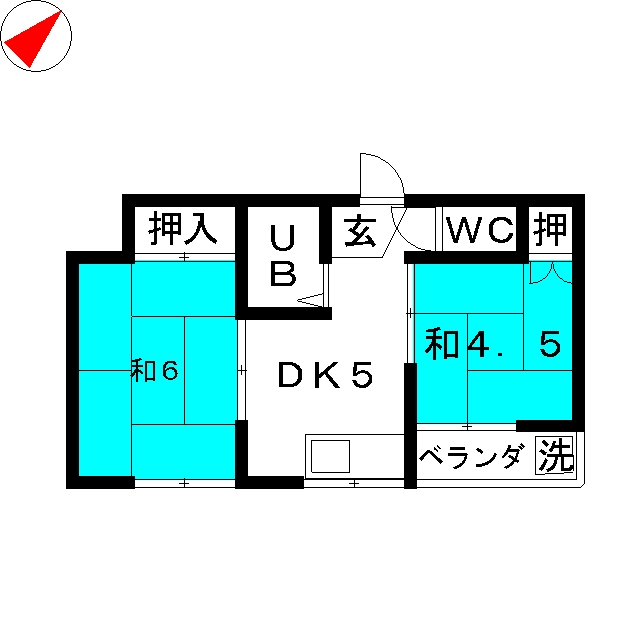 アビルハイツの間取り