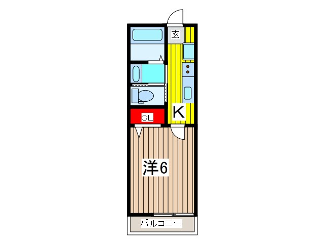 Espacio芝Bの間取り