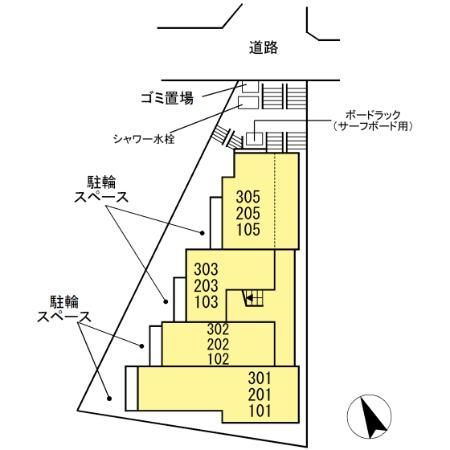 【藤沢市片瀬のアパートのその他】