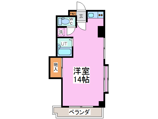 ウエストヴィレッジの間取り