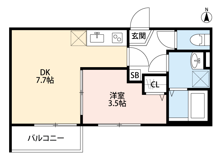 T.Aさいたま市北区大成町4丁目IIIB棟の間取り