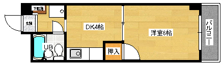 グリーンマンションの間取り