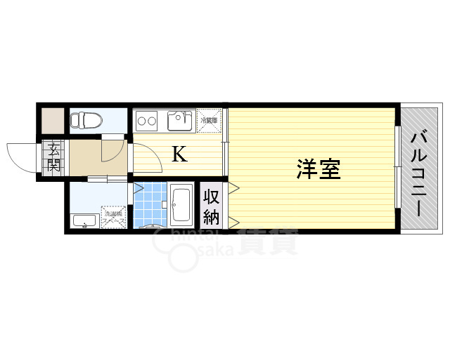 アンプルールフェールネサンスの間取り