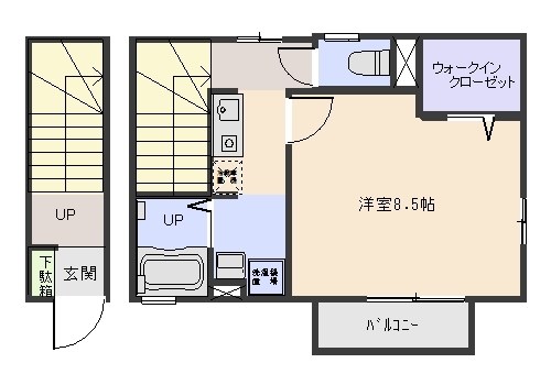 ウィステリアの間取り