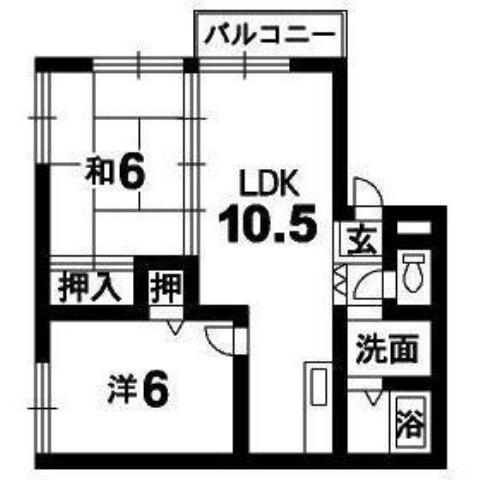 クリエイトコーポの間取り