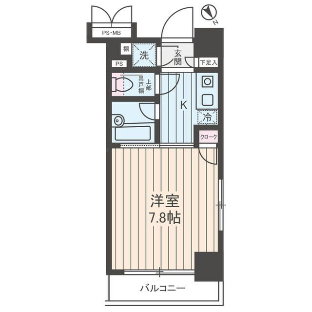 ヴェルステージ関内の間取り