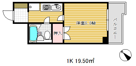 ヌーベルフルーブの間取り