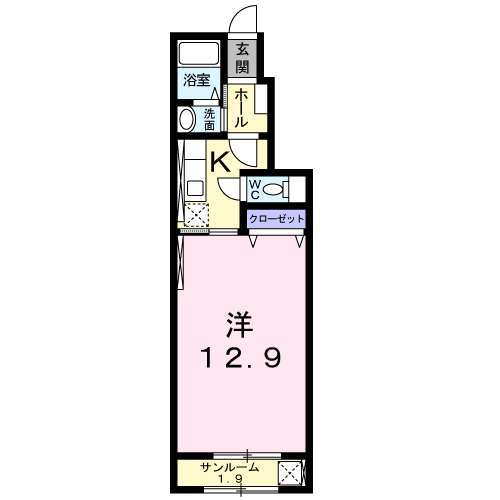 カーサ　デル　ソル　Iの間取り