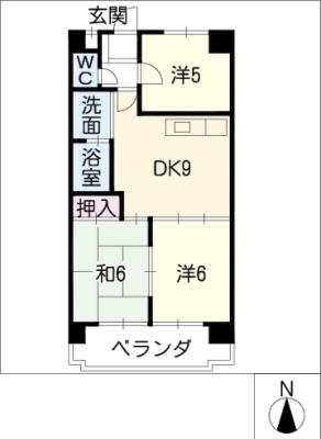 エクセル植田の間取り