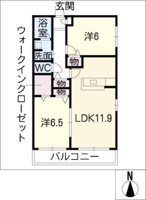 カサベルデの間取り