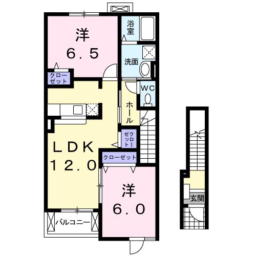 コンフォートの間取り