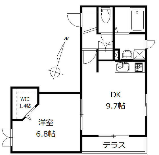 ＭＩＭＯ神楽坂の間取り