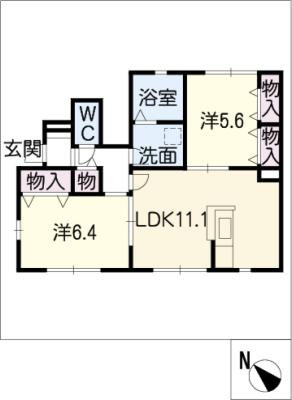 ミレーニア泉の間取り